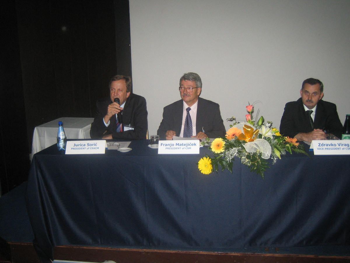 Opening ceremony of the 5th congress of CSM in Seget Donji (Trogir)